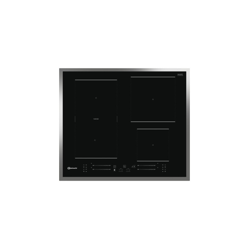 Bauknecht BS 7160C FT, Autarkes Kochfeld(schwarz/edelstahl)