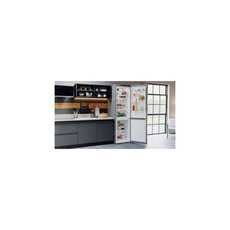 Bauknecht KGNF 210C2IN, Kühl-/Gefrierkombination(edelstahl)