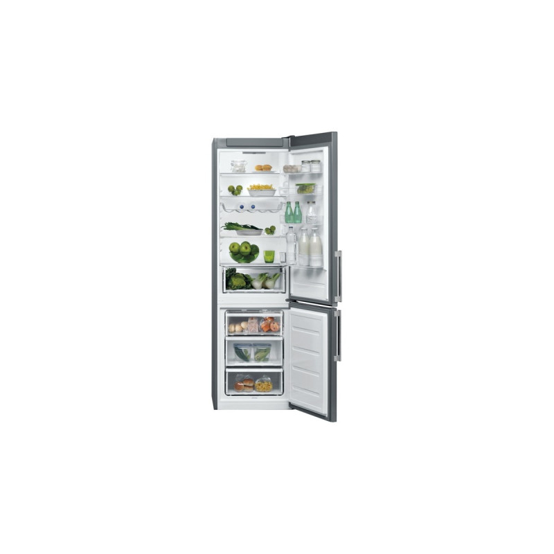 Bauknecht KGS 2020G IN 2, Kühl-/Gefrierkombination(edelstahl)