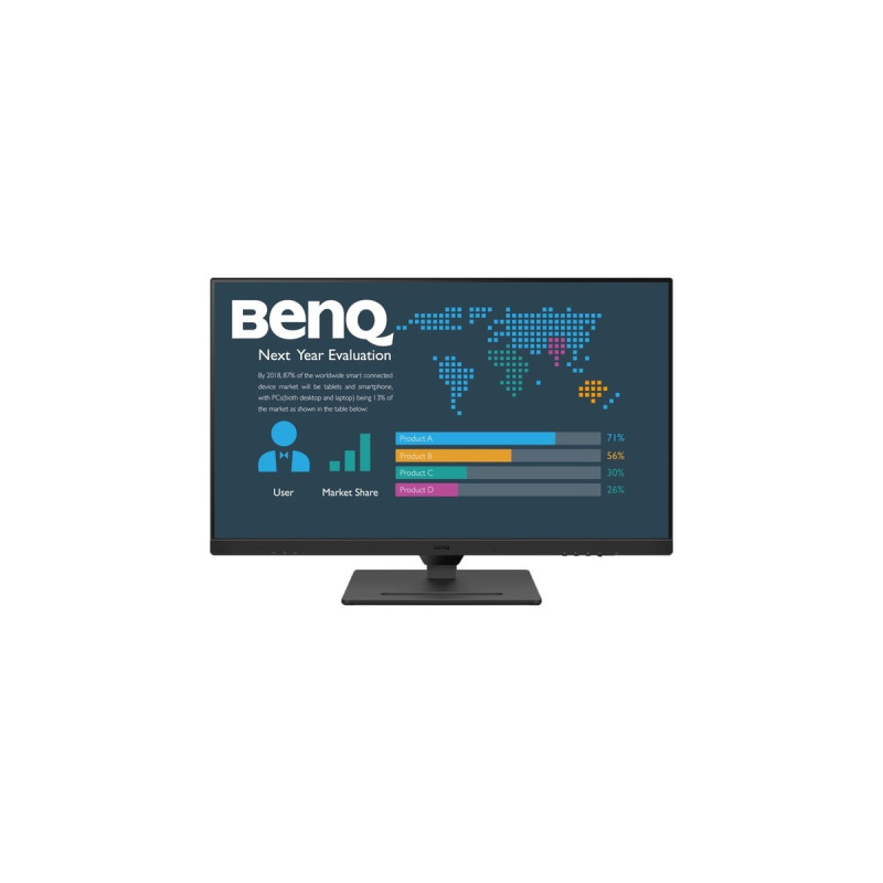 BenQ BL3290QT, LED-Monitor(80 cm (31.5 Zoll), schwarz, QHD, IPS, USB-C)