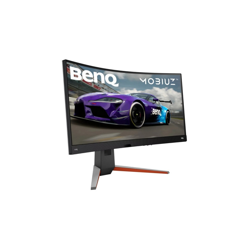 BenQ MOBIUZ EX3410R, Gaming-Monitor(86 cm (34 Zoll), schwarz, WQHD, VA, AMD Free-Sync, HDR, 144Hz Panel)