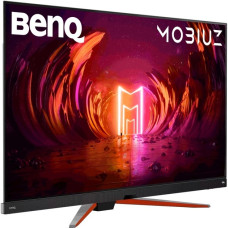 BenQ MOBIUZ EX480UZ, OLED-Monitor(121 cm (48 Zoll), schwarz/rot, UltraHD/4K, USB-C, AMD Free-Sync, 120Hz Panel)
