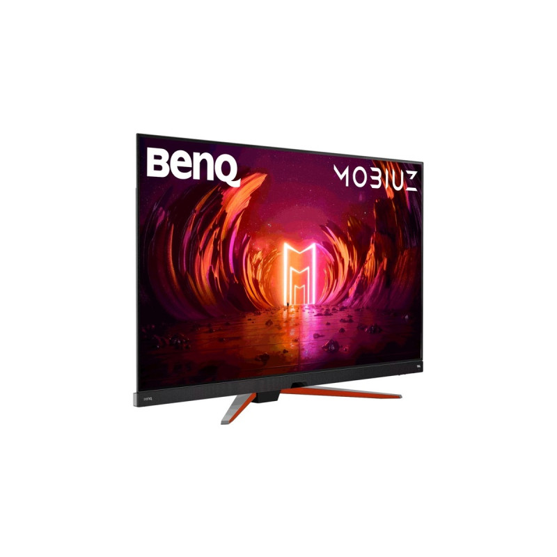 BenQ MOBIUZ EX480UZ, OLED-Monitor(121 cm (48 Zoll), schwarz/rot, UltraHD/4K, USB-C, AMD Free-Sync, 120Hz Panel)