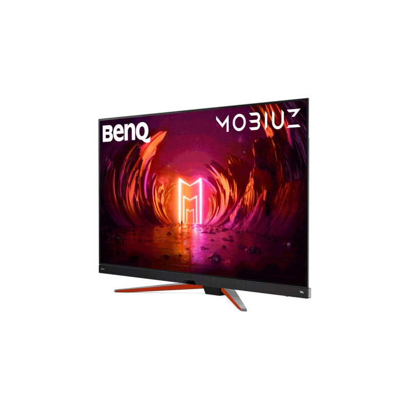 BenQ MOBIUZ EX480UZ, OLED-Monitor(121 cm (48 Zoll), schwarz/rot, UltraHD/4K, USB-C, AMD Free-Sync, 120Hz Panel)