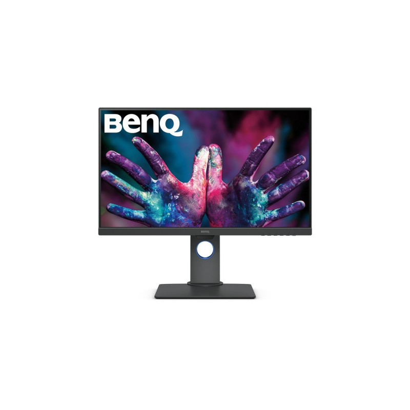 BenQ PD2705Q, LED-Monitor(68.58 cm (27 Zoll), dunkelgrau, WQHD, IPS, HDMI, DisplayPort, USB-C)