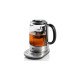Bestron 2-in-1 Teebereiter & Wasserkocher AATM800STE(edelstahl, 1,7 Liter)