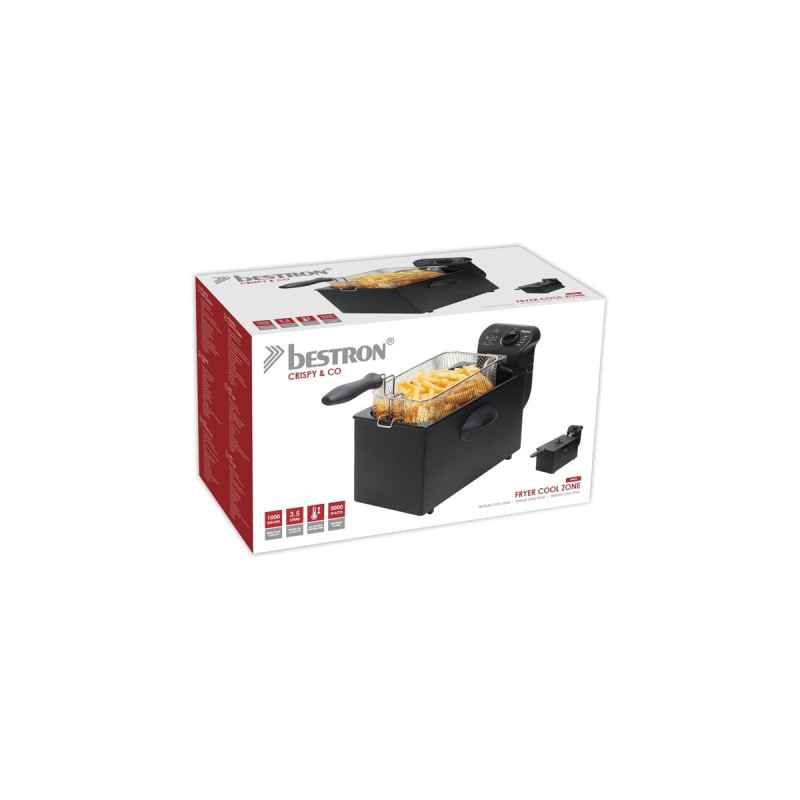 Bestron AF357B, Fritteuse(schwarz)
