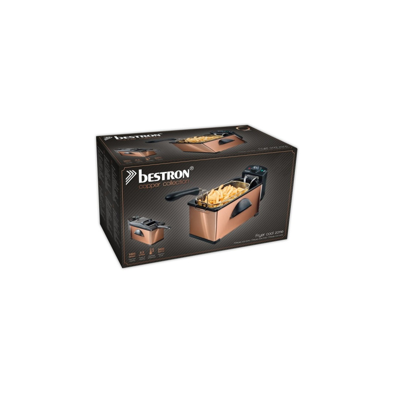 Bestron AF370CO, Fritteuse(kupfer/schwarz)