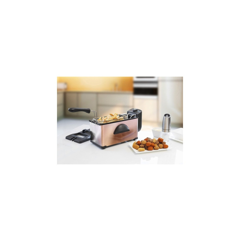 Bestron AF370CO, Fritteuse(kupfer/schwarz)