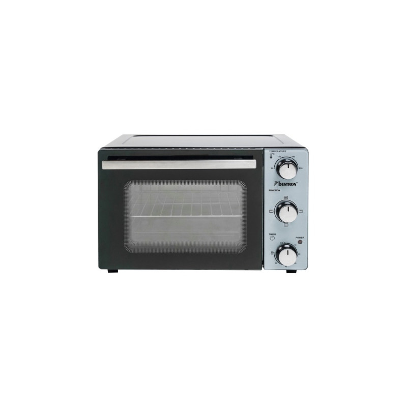 Bestron AOV20 Grill-Backofen, Mini-Backofen(silber/schwarz)