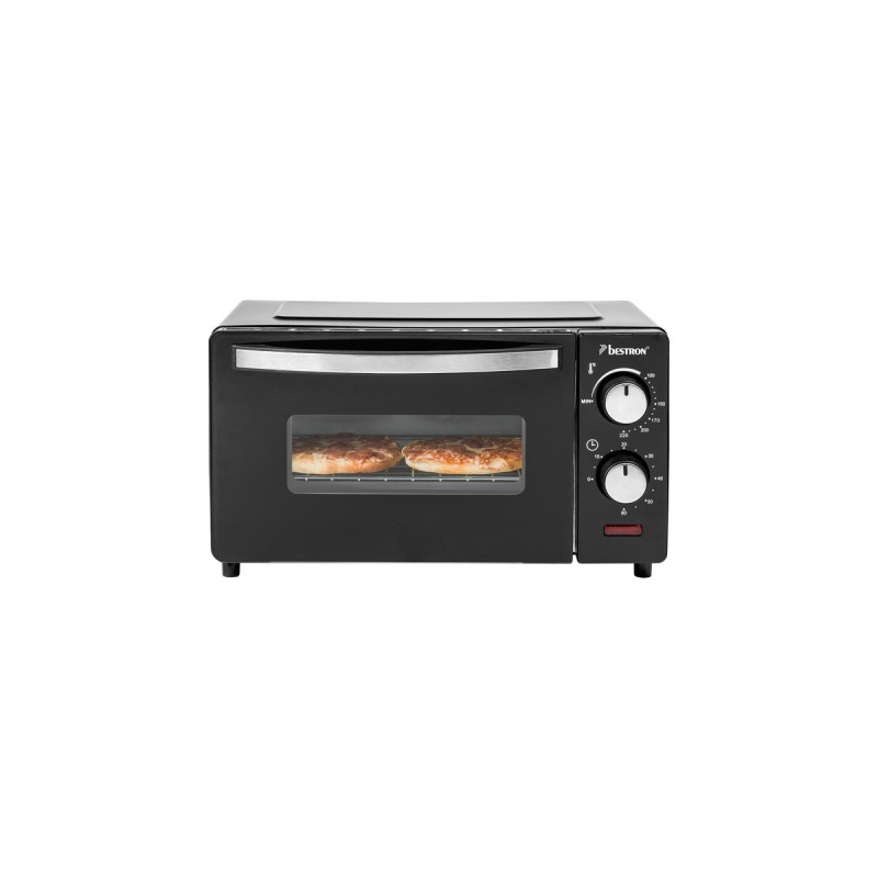 Bestron Grill-Backofen, Mini-Backofen(schwarz/edelstahl)