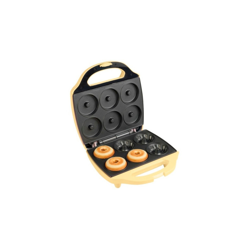 Bestron Gugelhupfmaker AGHM200, Muffin Maker(hellgelb, 900 Watt, für 6 Gugelhupfe)