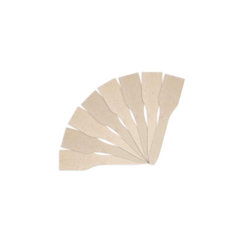 Bestron Holz-Racletteschaber DWS8(8 Stück)