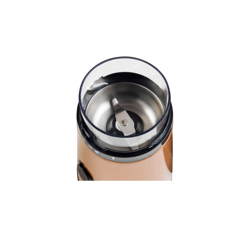 Bestron Kaffeemühle Copper Collection ACG1000CO(kupfer/schwarz, 150 Watt)
