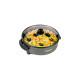 Bestron Multifunktions Party- /Snackpfanne AHP1500Z(grau/schwarz, 1.500 Watt, Ø 35cm)