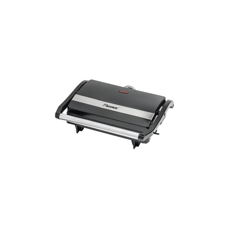 Bestron Paninigrill APM123Z, Kontaktgrill(schwarz, 700 Watt)