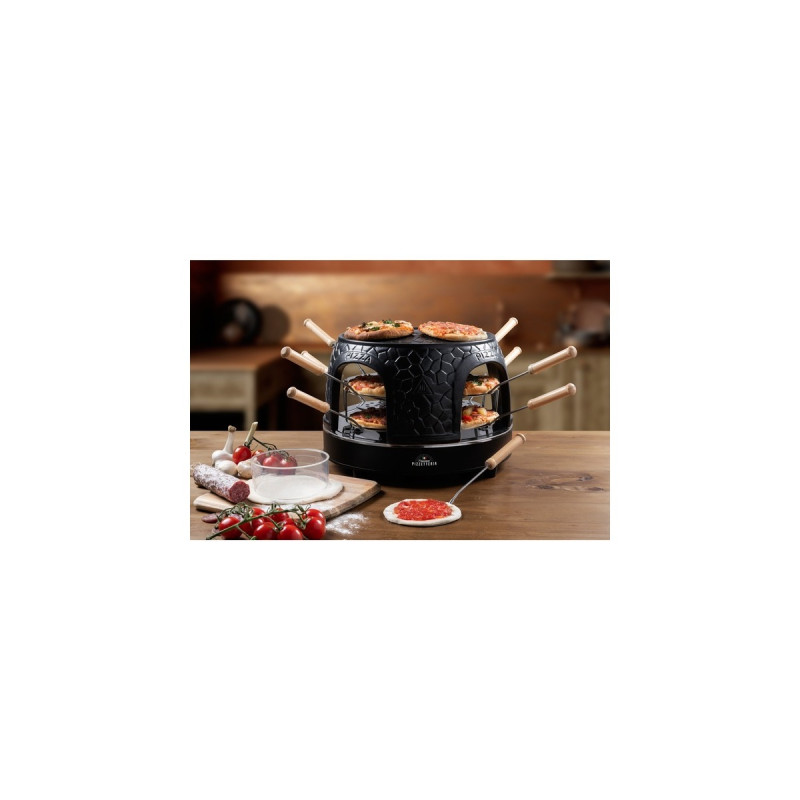 Bestron Pizzetteria APD800Z, Pizzaofen(schwarz)