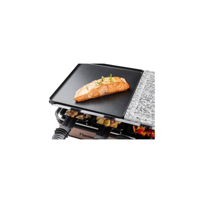 Bestron Raclette-Grill ARG1200CO(kupfer/schwarz)