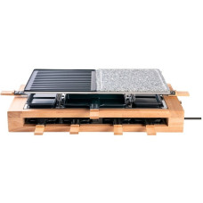 Bestron Raclette-Grill XL(holz/schwarz)