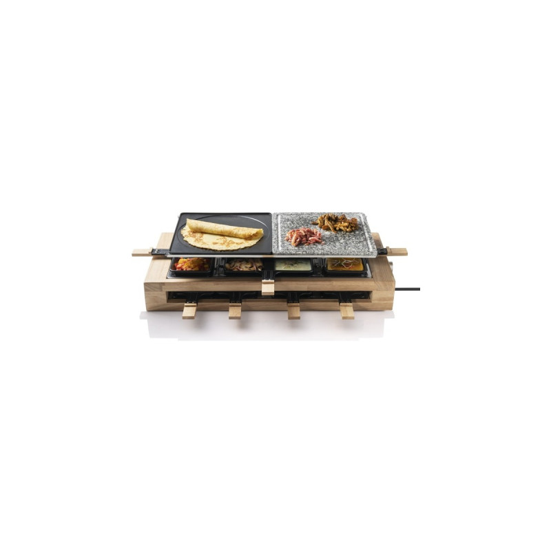 Bestron Raclette-Grill XL(holz/schwarz)