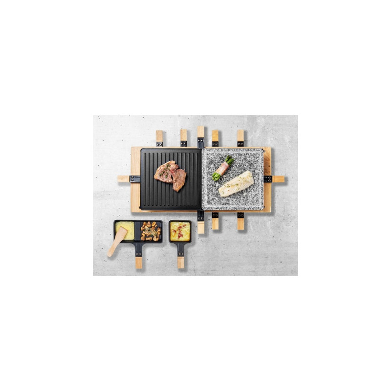 Bestron Raclette-Grill XL(holz/schwarz)