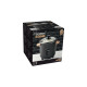 Bestron Reiskocher ARC180BW(schwarz/holz, 700 Watt, Griffe aus Bambus)