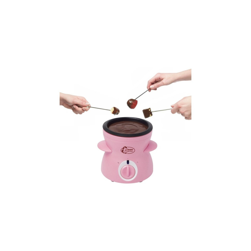 Bestron Schokoladen-Fondue DCM043P(rosa)