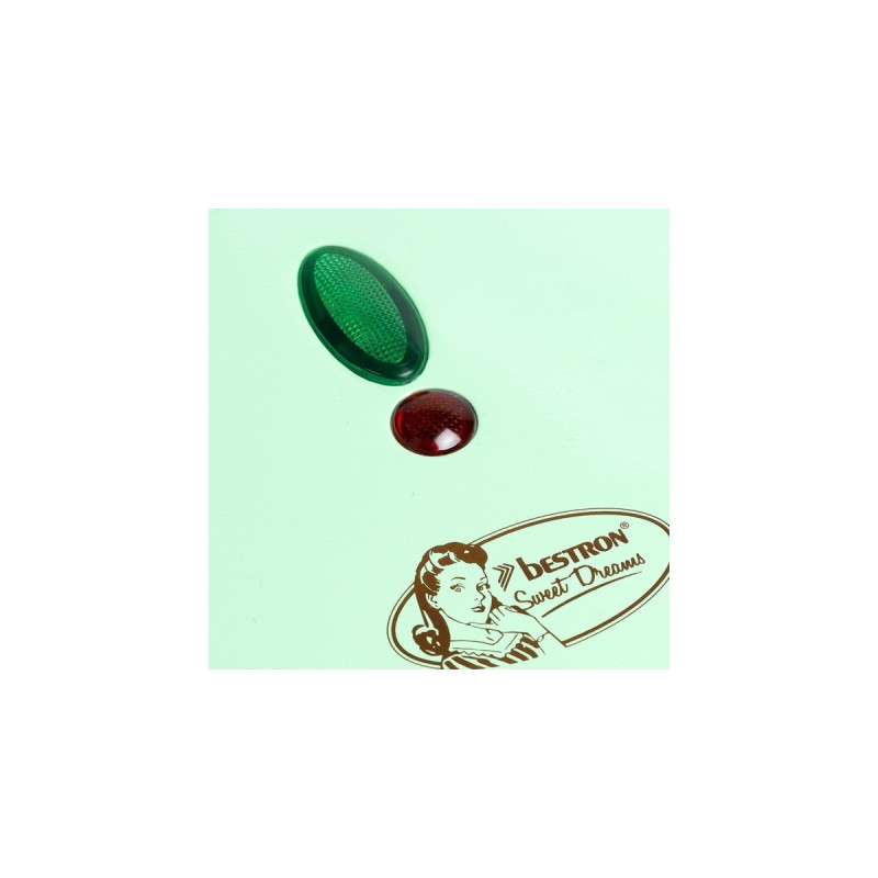 Bestron Waffeleisen ASW401(hellgrün, 700 Watt)