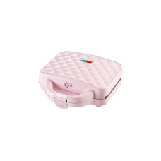 Bestron Waffeleisen AWB700P(rosa, 750 Watt)