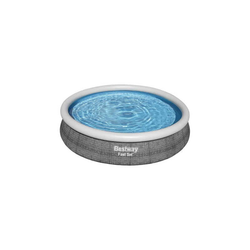 Bestway Fast Set Aufstellpool, Ø 366cm x 76cm, Schwimmbad(schiefer)