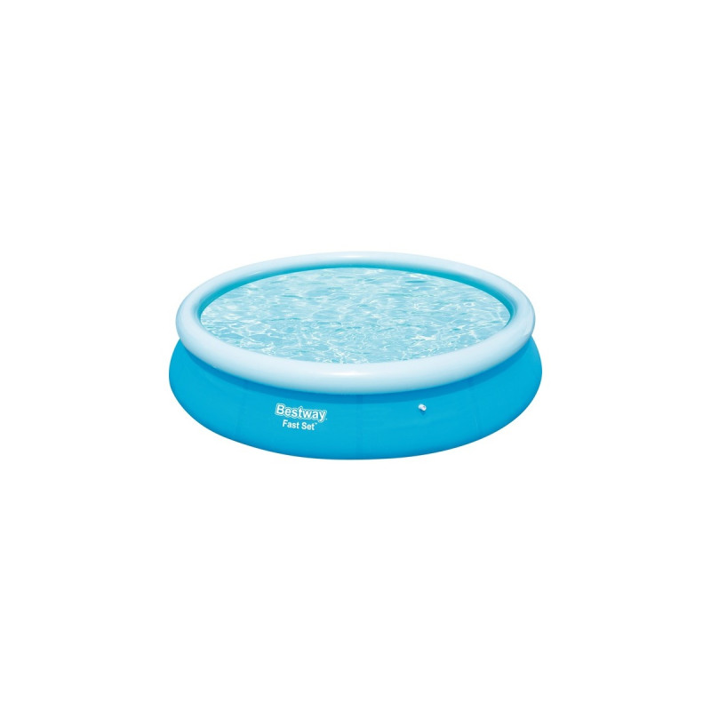 Bestway Fast Set Aufstellpool, Ø 366cm x 76cm, Schwimmbad(blau/hellblau)