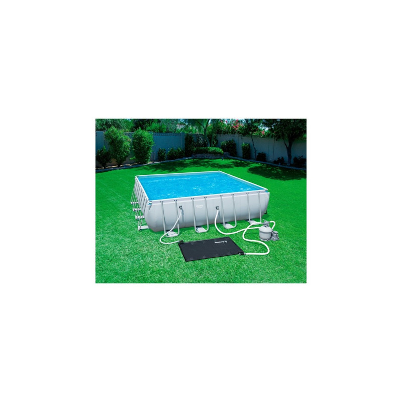 Bestway Solar-Pool-Heizmatte CLEAN SUN POWERED POOL PAD, Heizung(schwarz)