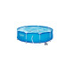 Bestway Steel Pro Frame Pool-Set, Ø 305cm x 76cm, Schwimmbad(blau, mit Filterpumpe)