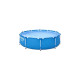 Bestway Steel Pro Frame Pool-Set, Ø 305cm x 76cm, Schwimmbad(blau, mit Filterpumpe)