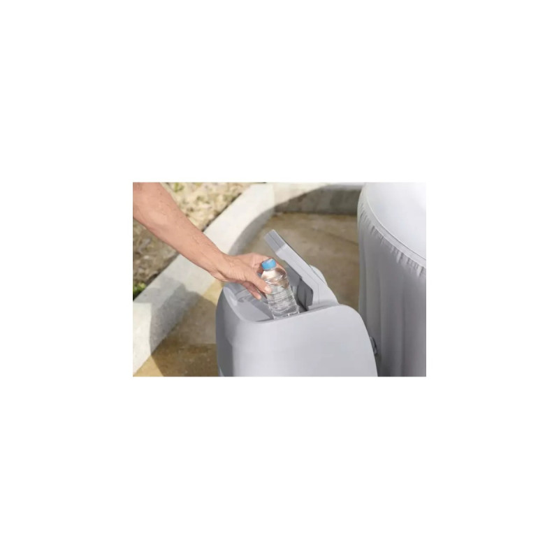 Bestway Whirlpool LAY-Z-SPA St. Lucia AirJet, Schwimmbad(grau, Ø 170cm x 66cm)