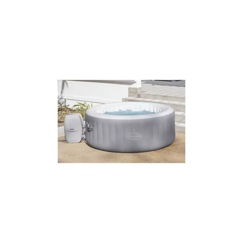 Bestway Whirlpool LAY-Z-SPA St. Lucia AirJet, Schwimmbad(grau, Ø 170cm x 66cm)