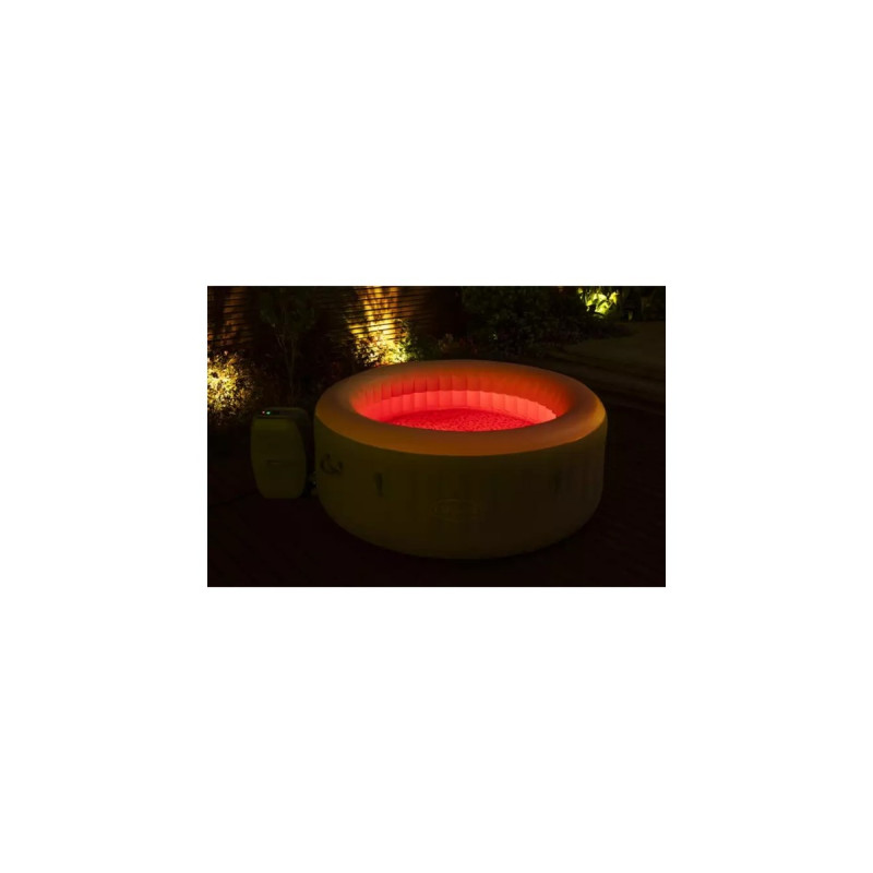 Bestway Whirlpool LAY-Z-SPA Tahiti AirJet, Schwimmbad(grau, Ø 180cm x 66cm)