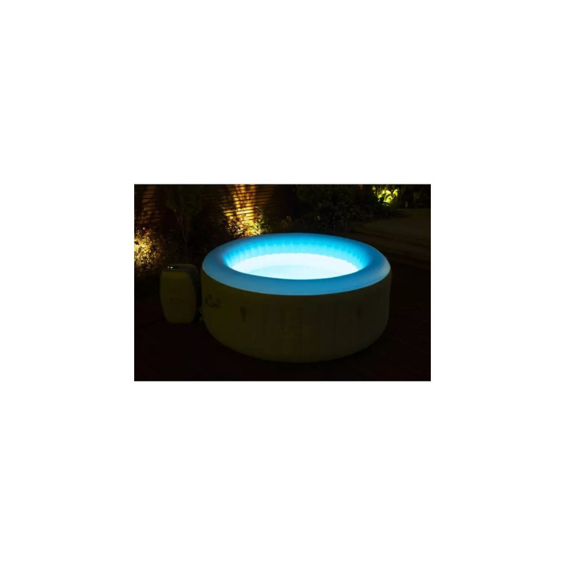 Bestway Whirlpool LAY-Z-SPA Tahiti AirJet, Schwimmbad(grau, Ø 180cm x 66cm)