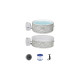 Bestway Whirlpool LAY-Z-SPA Vancouver AirJet Plus, mit App-Steuerung, Schwimmbad(hellgrau, Ø 155cm x 60cm)