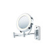 Beurer BS 59 2-in-1, Kosmetikspiegel(chrom)