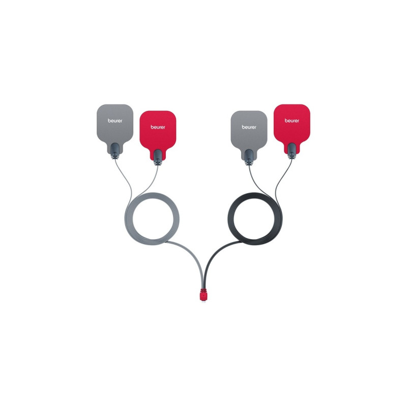 Beurer Digital TENS/EMS EM 59 Heat, Massagegerät(schwarz/rot)