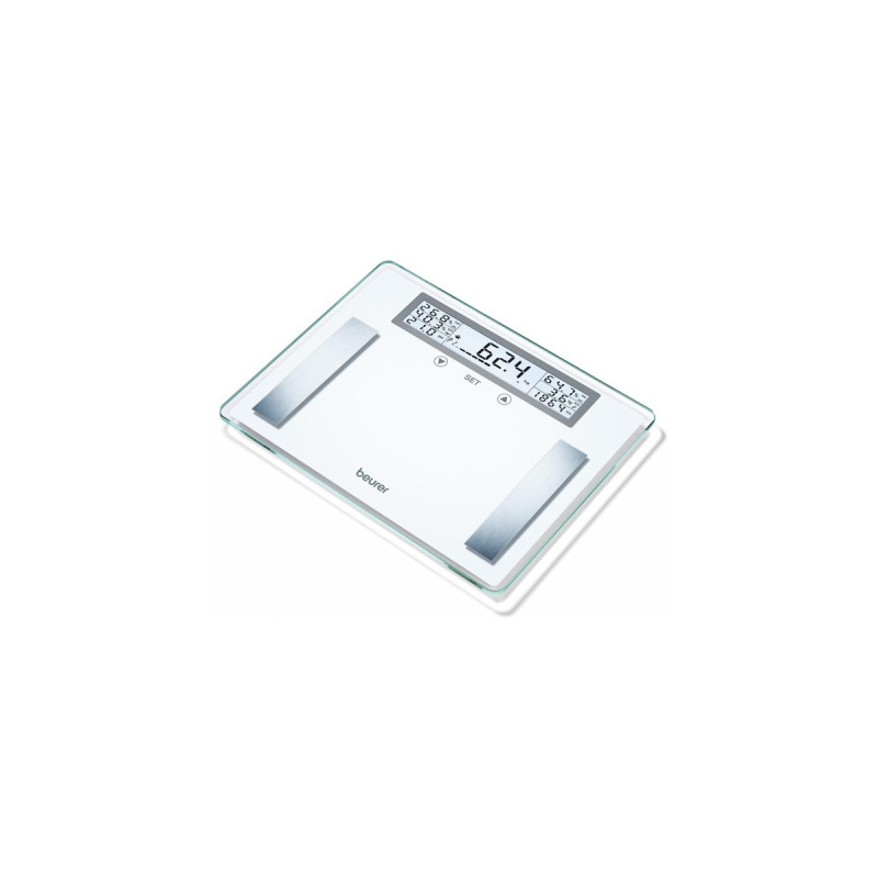 Beurer Körperanalysewaage BG 51 XXL(weiß/edelstahl (gebürstet))