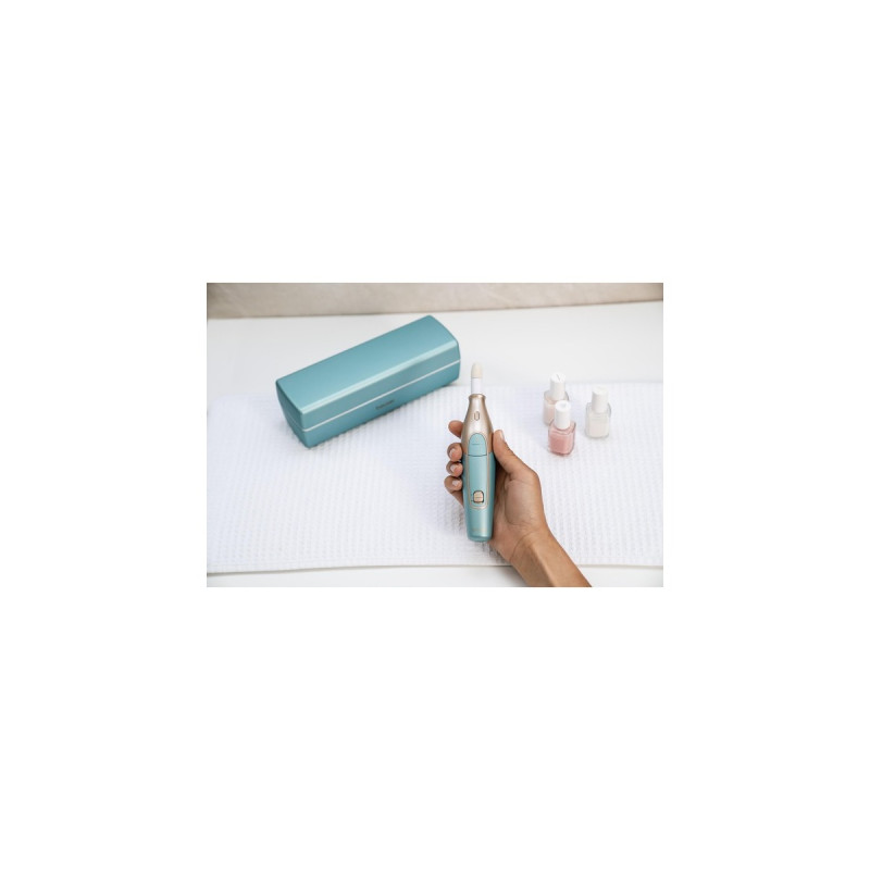 Beurer MP 84 Maniküre-/Pediküre-Set, Nagelpflege(türkis/gold)