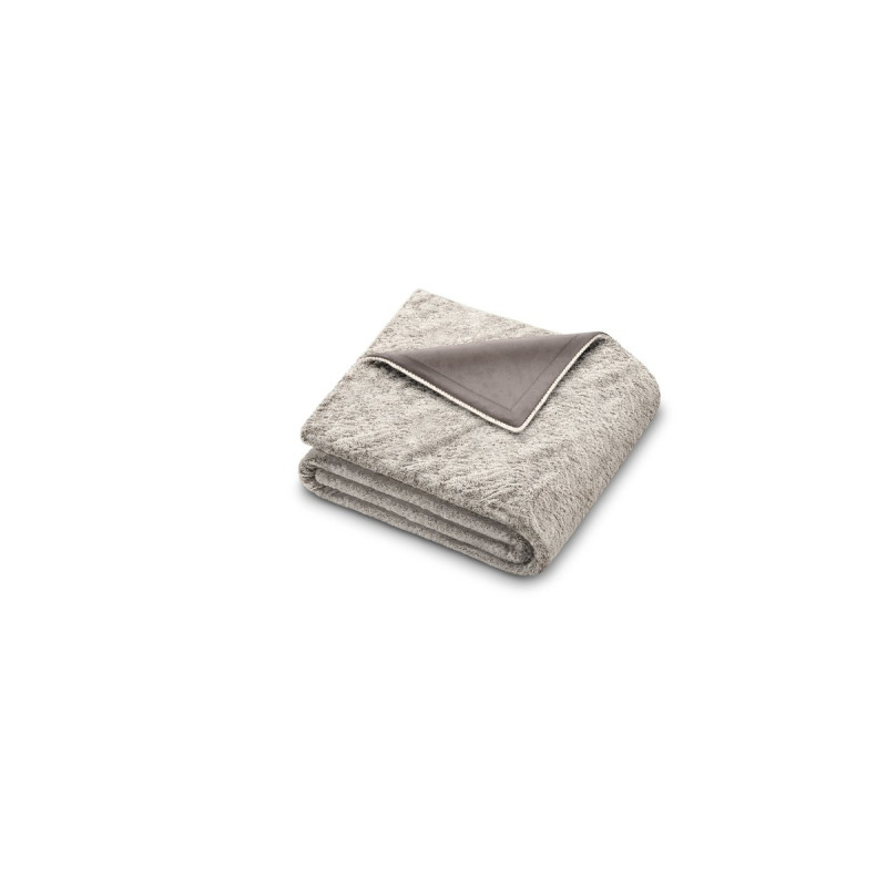 Beurer Wärme-Kuscheldecke Cosy Nordic HD 75, Heizdecke(grau, 130 x180 cm)