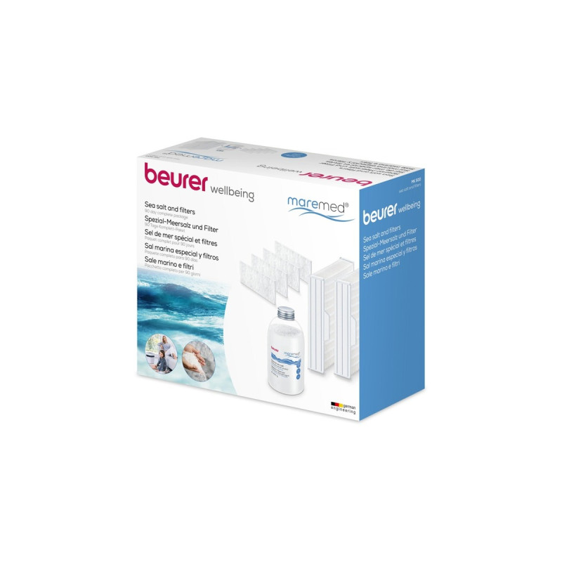 Beurer maremed MK 500 Kombi-Set, Filter + 1.250g Salzflasche(7-teilig)