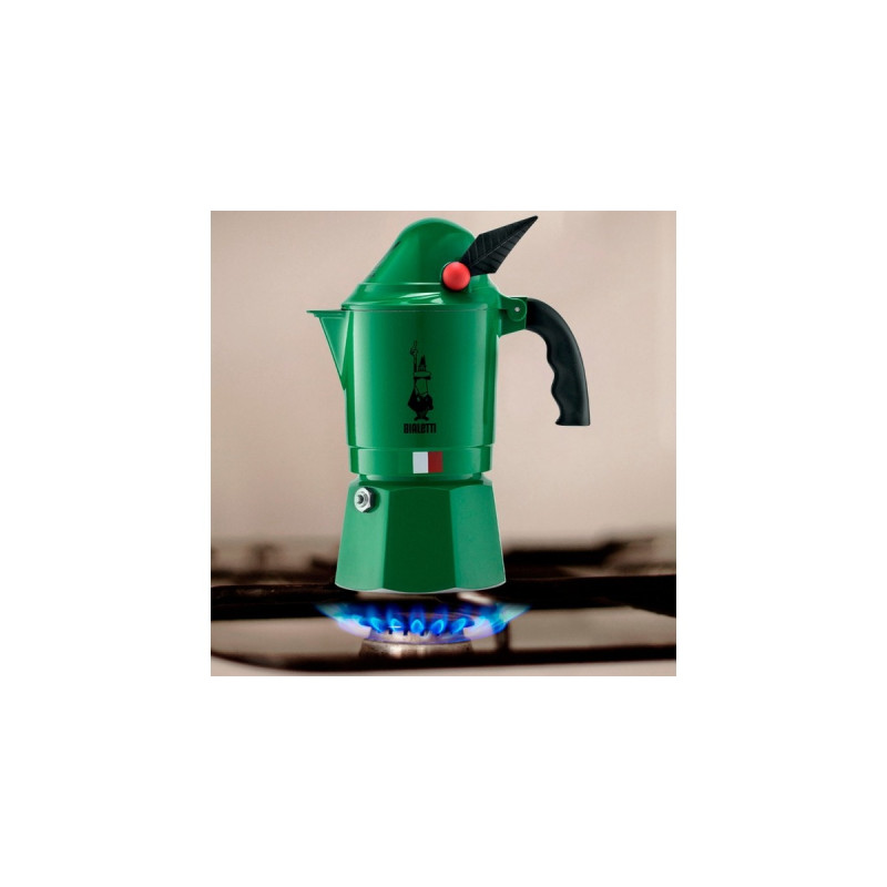Bialetti Break Alpina, Espressomaschine(grün, 3 Tassen)