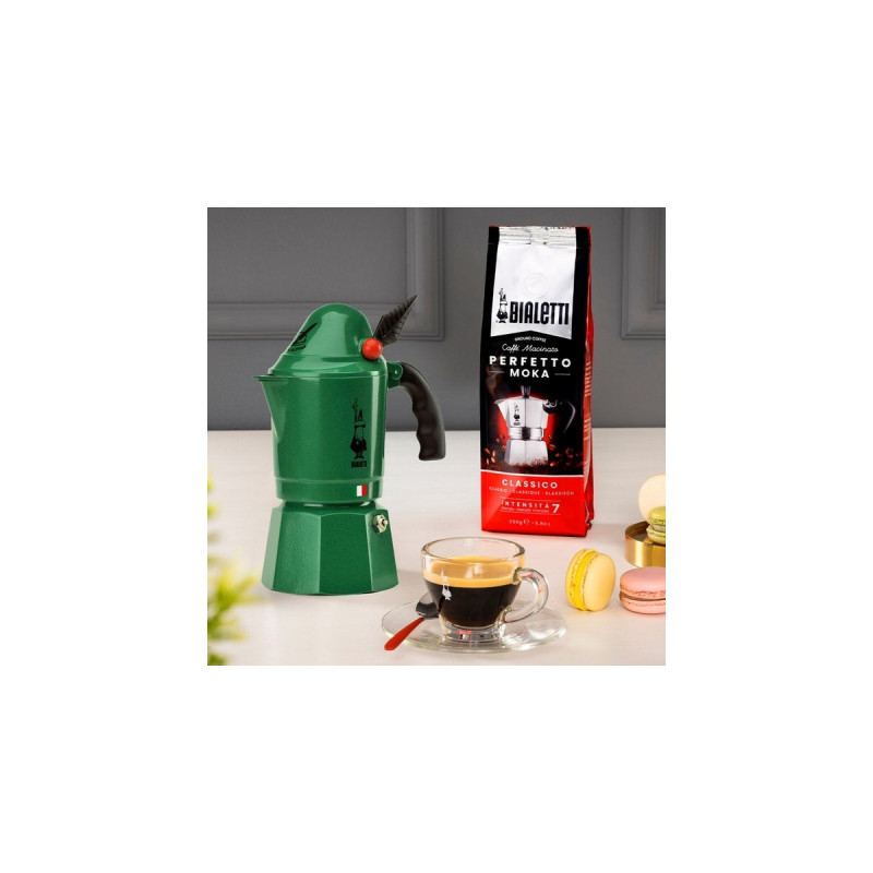 Bialetti Break Alpina, Espressomaschine(grün, 3 Tassen)