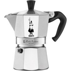 Bialetti Moka Express, Espressomaschine(silber, 3 Tassen)