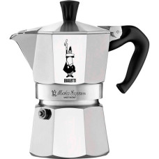 Bialetti Moka Express, Espressomaschine(silber, 4 Tassen)