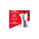 Bialetti Moka Express, Espressomaschine(silber, 4 Tassen)